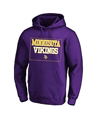 Fanatics Men's Purple Minnesota Vikings Big Tall Fleece Hoodie