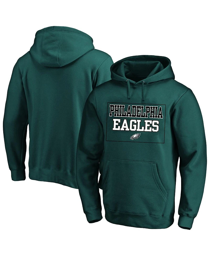 Fanatics Men's Midnight Green Philadelphia Eagles Big Tall Fleece Hoodie