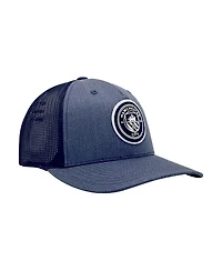 1863FC Men's Navy Manchester City Badge Nightshift Adjustable Hat