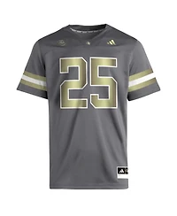 Adidas Men's 25 Gray Georgia Tech Yellow Jackets Premier Jersey