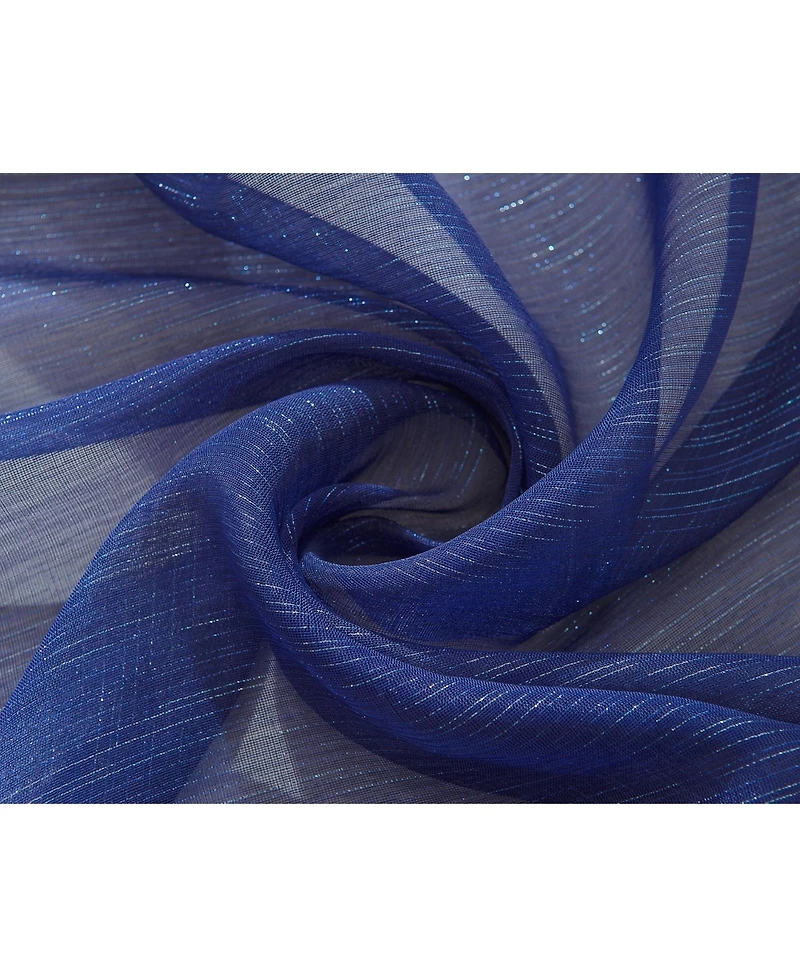 Ramallah Lonnie Grommet Curtain Panel - 54x90"