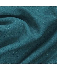 Rt Designers Collection Cole Textured Grommet Room Darkening Curtain Panel 54" x 84" Teal
