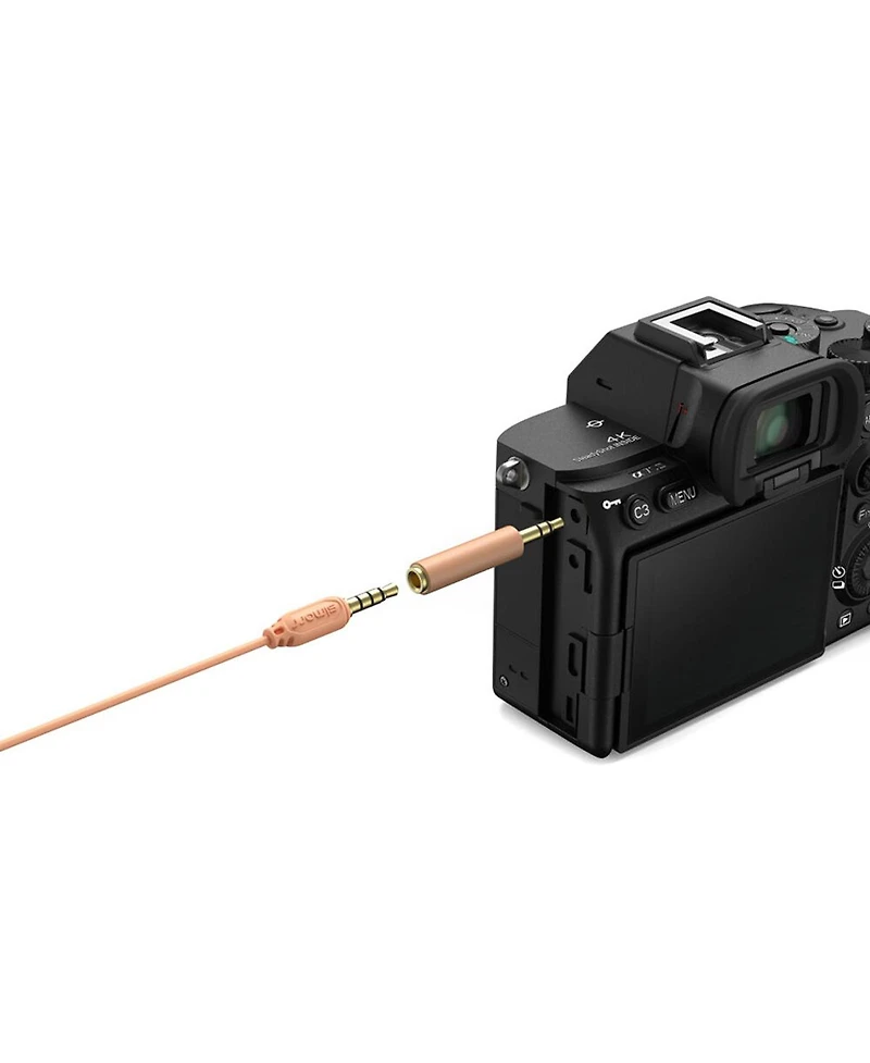 SmallRig 3389 Simorr Wave L1 3.5mm Lavalier Microphone, Cantaloupe