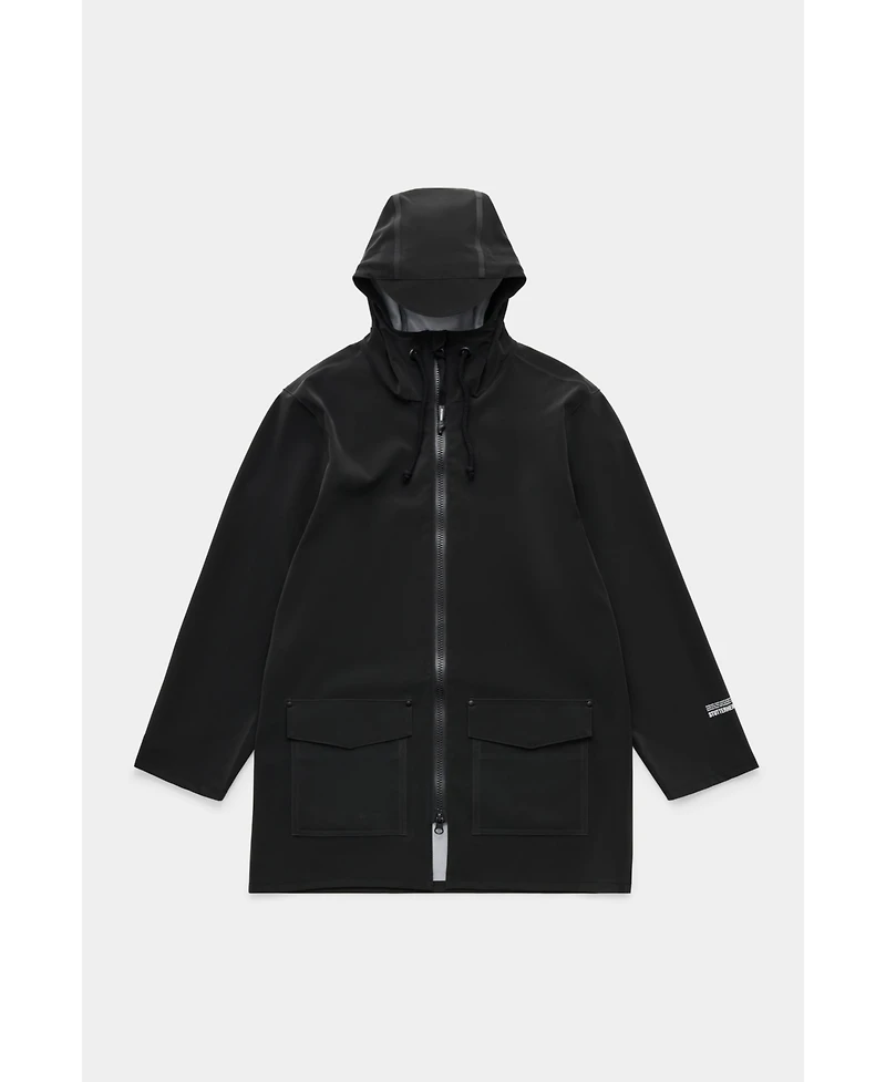 Stutterheim Men's Stockholm Patch Raincoat