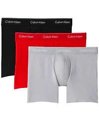 Calvin Klein Men's Icon Stretch Boxer Briefs, Pack of 3