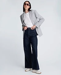 Kenneth Cole Women's Padded Hourglass Long-Sleeve Jacket