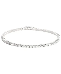 Giani Bernini Primavera Sterling Silver Cubic Zirconia Tennnis Bracelet