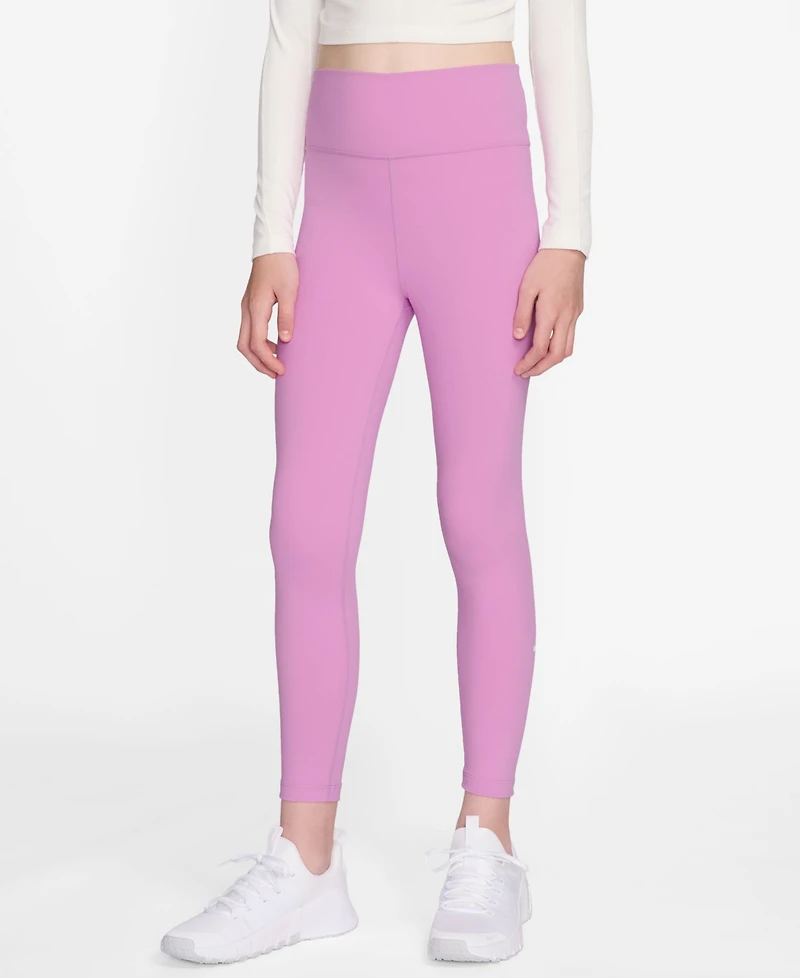 Nike Girls 7-20 One Dri-fit High-Waisted Leggings