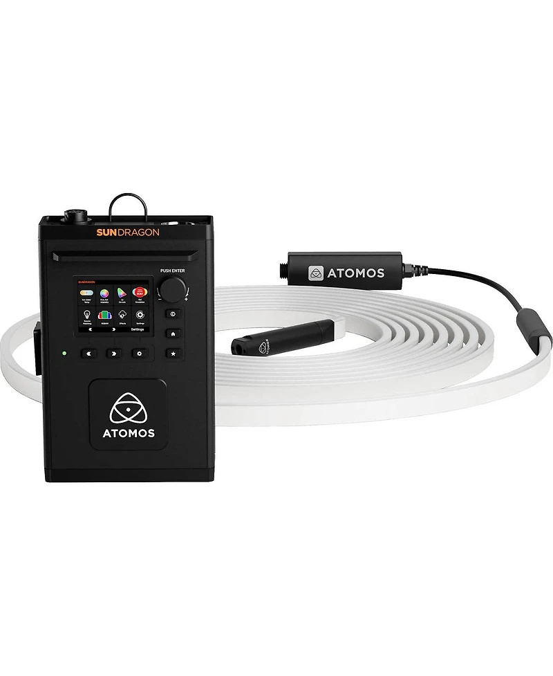 Atomos Atomos 16ft Sun Dragon with Diffuser Led Strip Light, White