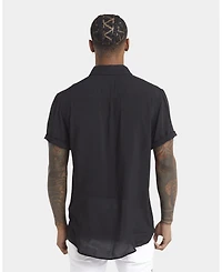 Xxiii Men's Dubrovnik Short Sleeve Button Up Shirt.