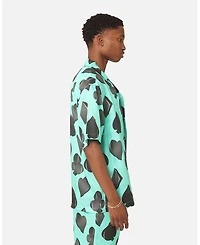 The Anti Order Men's 99 Cabana Four Suits Short Sleeve Button Up