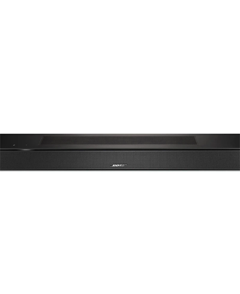 Bose Smart Soundbar 600, Black Bundle with Wireless Surround Speakers (Pair), Bass Module 500