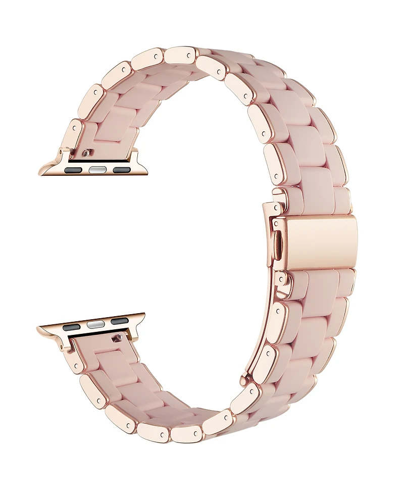 Posh Tech Orla Silicone Metal Band for Apple Watch