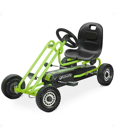 hauck Lightning Ergonomic Pedal Ride On Go Kart Toys for Boys and Girls