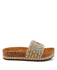Patrizia Swirla Women's Slide Sandal with Cork Sole