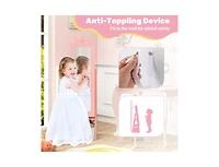 Slickblue Free-Standing Full Length Kids Jewelry Armoire Cabinet