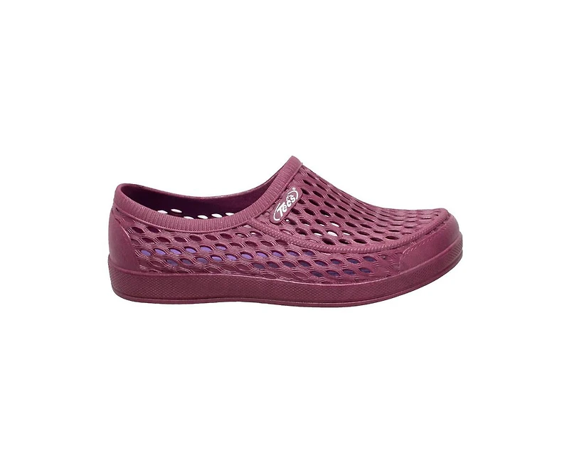 Tecs Women's 4" Purple Comfort Slip On - 8909PR