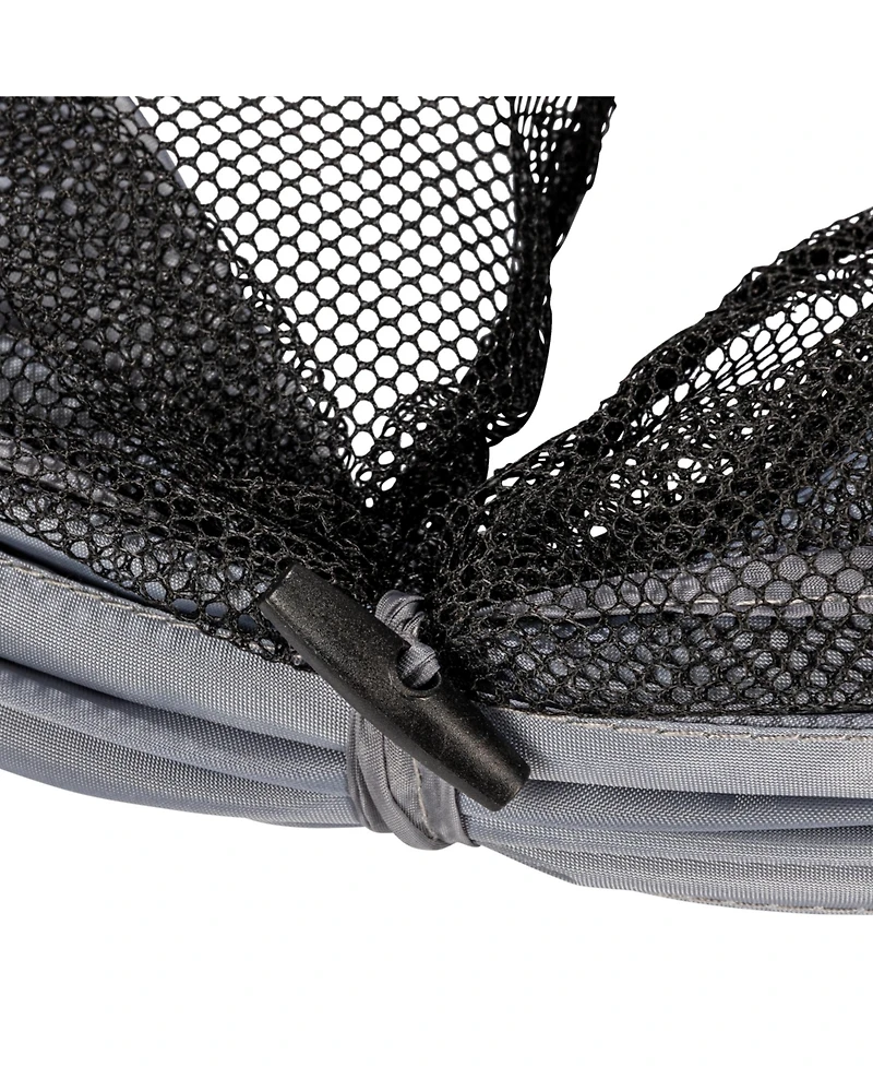 Household Essentials Rolling Pop Up Hamper, Grey