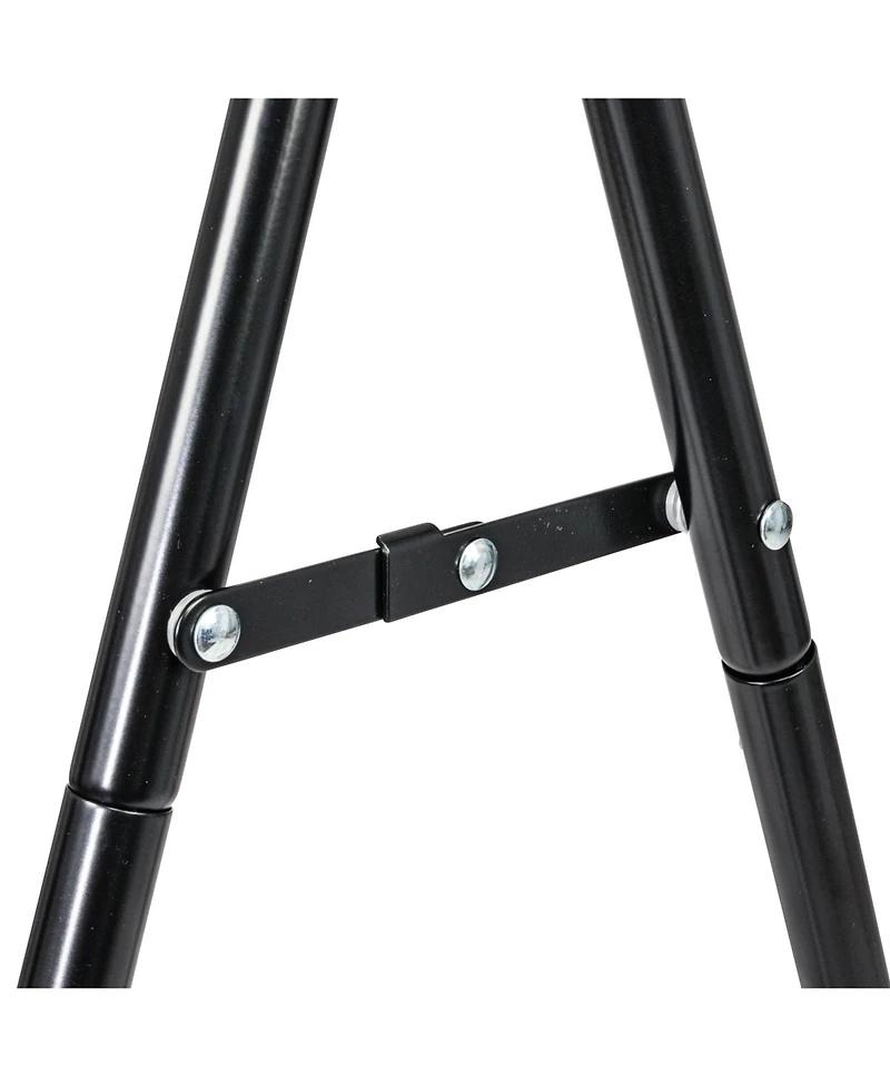 Household Essentials Valet Folding Clothes Rack, White