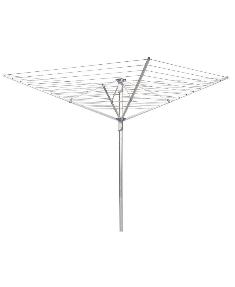 Household Essentials Umbrella Clothesline Dual Height Dryer, 192 Feet of Hanging Line