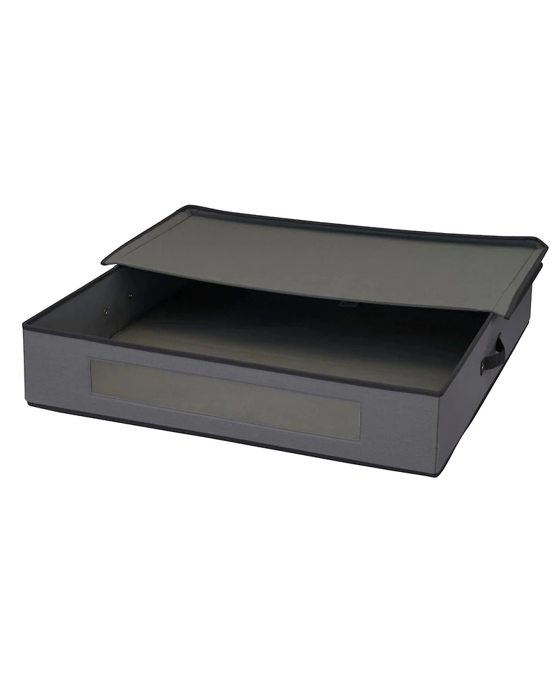 Household Essentials Wreath Storage Container, Inch Wreath Storage Box with Handles