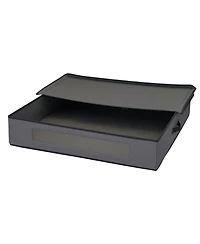 Household Essentials Wreath Storage Container, Inch Wreath Storage Box with Handles