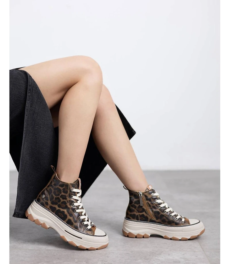 Xti Women's Casual High Top Sneakers Refresh Collection