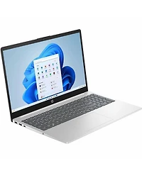 Hp 15-fd0101ds 15.6" Hd Touchscreen Laptop, Intel N100 0.8GHz, 4GB Ram, 128GB Ufs, Windows 11 Home S Mode, Diamond White - Refurbished
