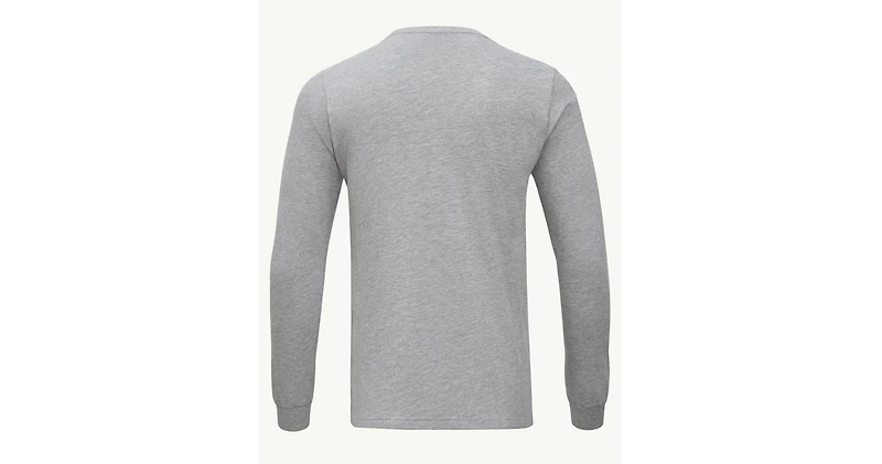 Champion Men's Heather Gray Minnesota Vikings Seal Long Sleeve T-Shirt