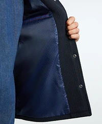 Ted by Ted Baker Men's Fully Lined Knit Shirt Jacket