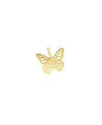 The Lovery Gold Butterfly Cutout Charm 14K Gold