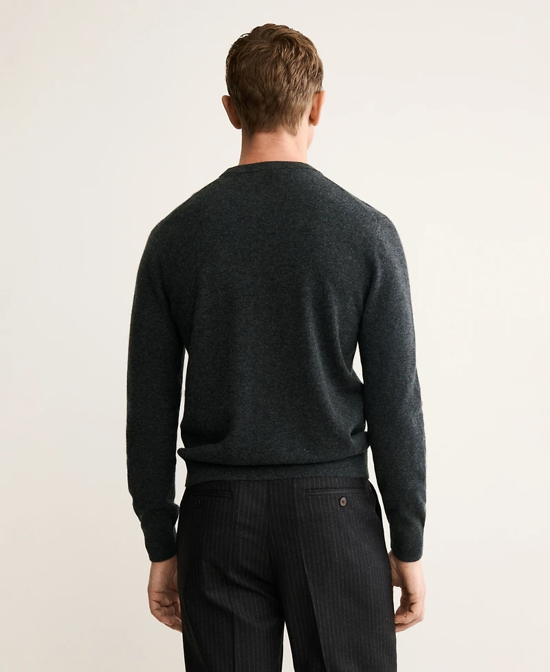 Mango Men's Cashmere Regular-Fit Sweater
