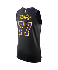 Nike Men's and Women's Luka Doncic Black Los Angeles Lakers 2025/26 City Edition Authentic Jersey