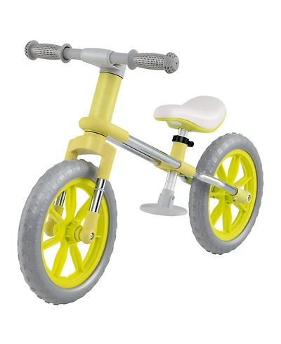 12 Inch Balance Bike with Adjustable Seat and Rotatable Handlebar