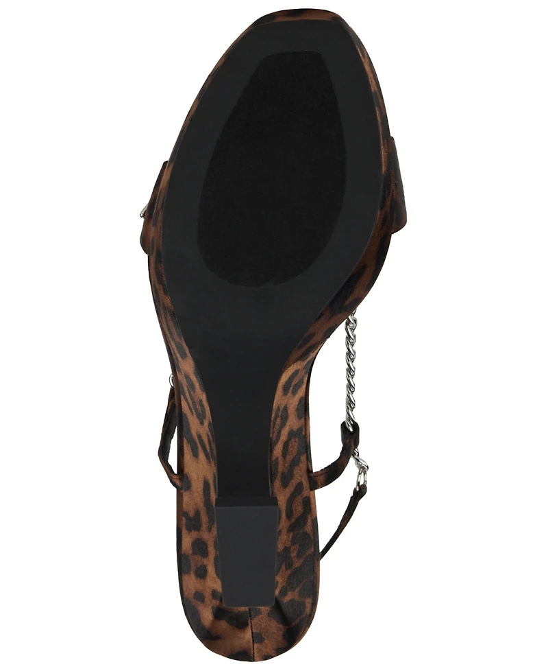 Jeffrey Campbell Women's Embellished Sculpted Platform Wedge Sandals