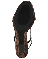 Jeffrey Campbell Women's Embellished Sculpted Platform Wedge Sandals