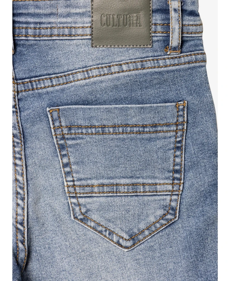 Cultura Big Boys Roll-Up Denim Shorts 2-Pack