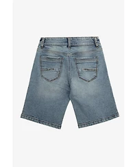 Cultura Little Boys Roll-Up Denim Shorts 2-Pack