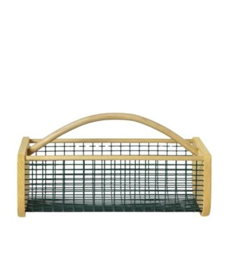 Uncommon Goods Gardeners Harvest Wire Mesh Basket