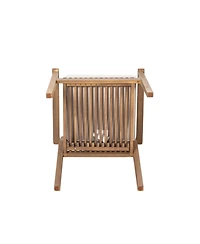 Streamdale Furniture Acacia Wood Patio Dining Chairs