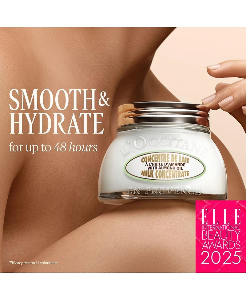 L'Occitane Almond Milk Concentrate Body Cream Refill 6.90 fl oz