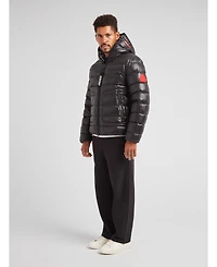 JACK1T Men's R4D Tramline Hooded Puffer Jacket