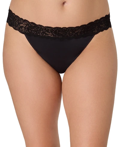 Maidenform Women's Everyday Pretty Lace Thong Panty