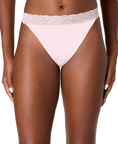 Maidenform Women's Everyday Pretty Lace Thong Panty