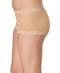 Maidenform Women's Everyday Pretty Lace Mid Rise Boyshort Panty
