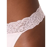 Maidenform Women's Everyday Pretty Lace Thong Panty