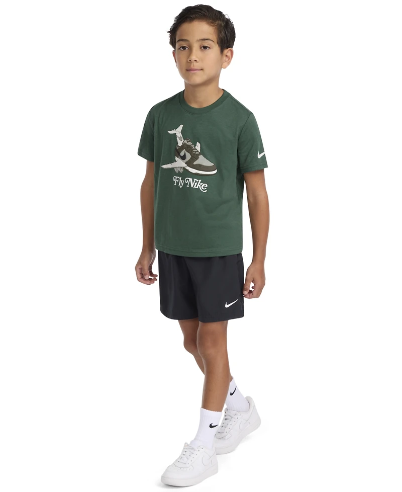 Nike Toddler and Little Boys Fly Nike Graphic T-Shirt
