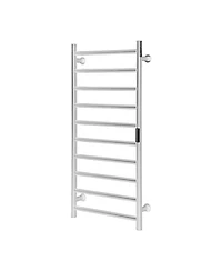 Ecooso 10 Bars Towel Warmer Rack, Wall Mounted Heated Towel Rack for Bathroom