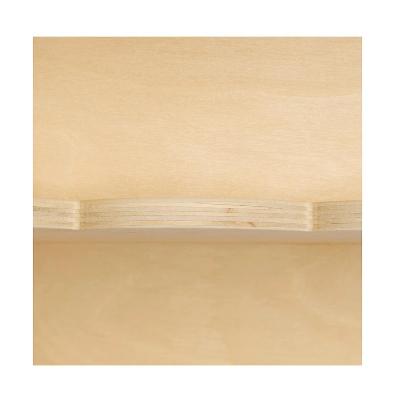 Slickblue 3-Tier Montessori Toddler Bookcase with Front-Facing Shelves