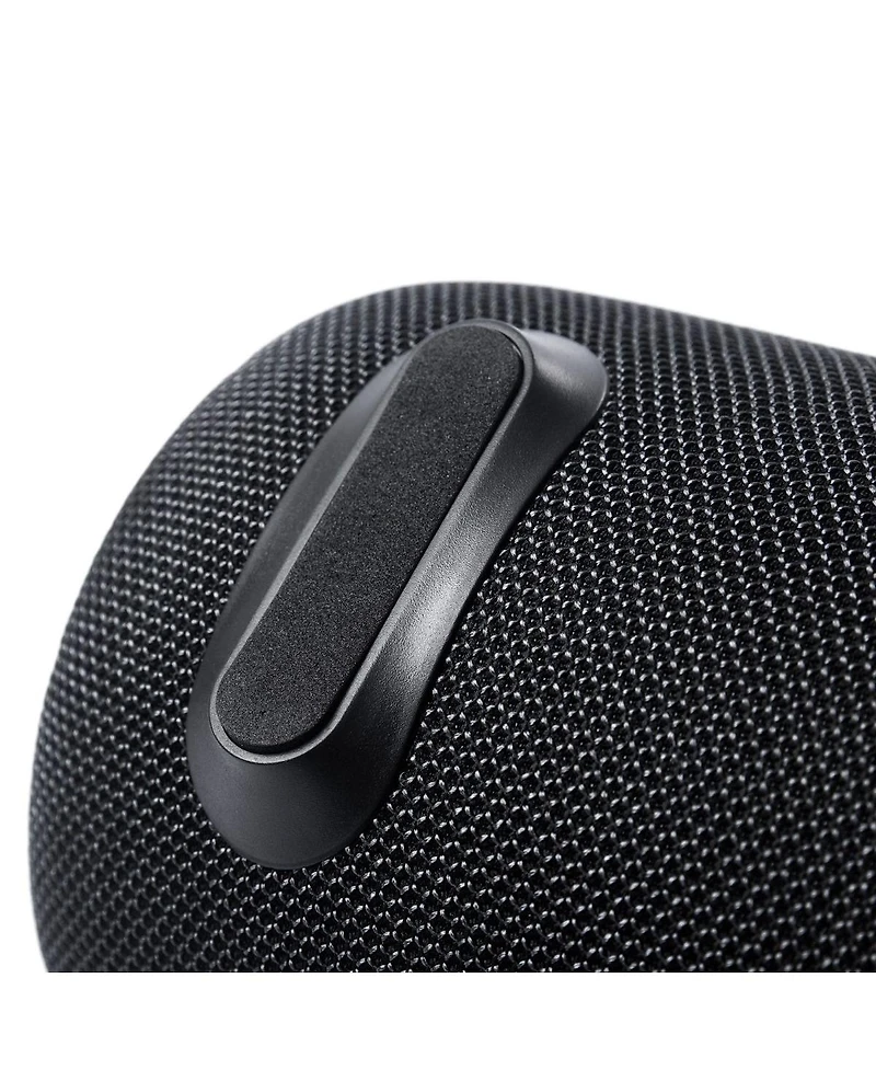 RadioShack 14W Bluetooth Water Resistant Portable Speaker with Fm Radio With Lights 4001763 Black